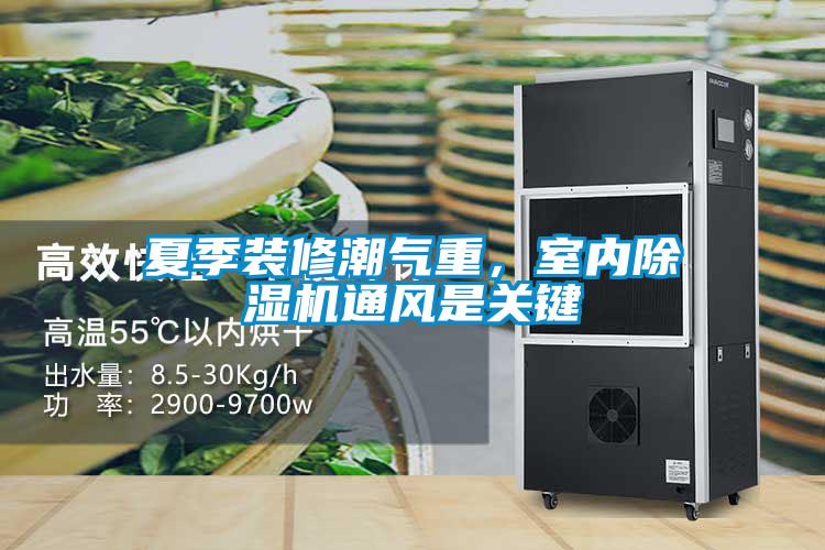 夏季裝修潮氣重,室內(nèi)除濕機(jī)通風(fēng)是關(guān)鍵